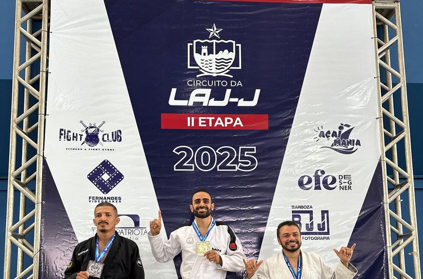 Atleta palmeirense conquista título Sul-americano de Jiu-jitsu em São Paulo