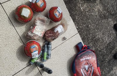 Ronda no Bairro atua em caso de furto de produtos em supermercado