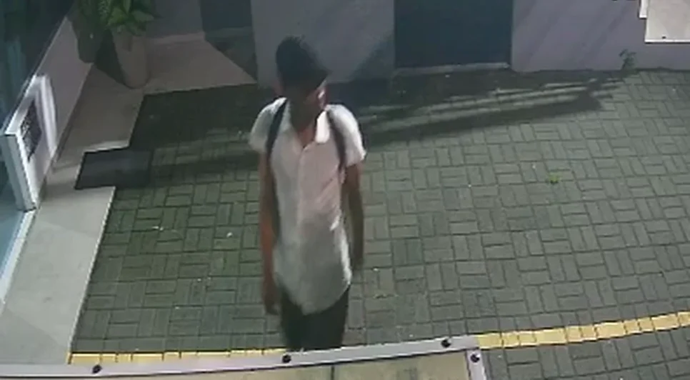 Crime foi todo registrado por câmeras de monitoramento.