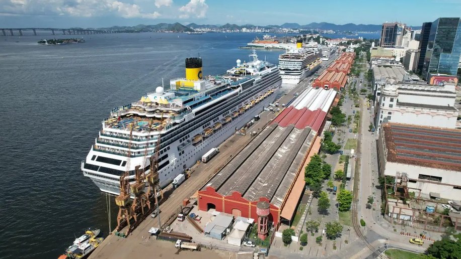 Rio receberá em dezembro 74 mil turistas que chegarão em nove navios