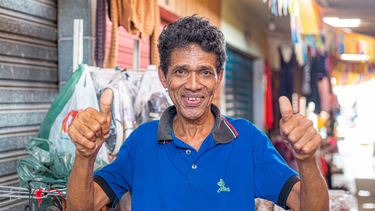 Comerciantes aprovam reformas em andamento na Feira do Jacintinho
