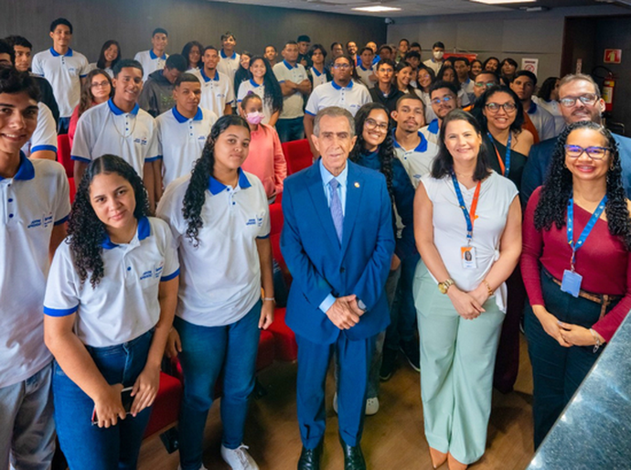 EJE leva palestra do programa Mesário Voluntário para estudantes do Senac de Maceió