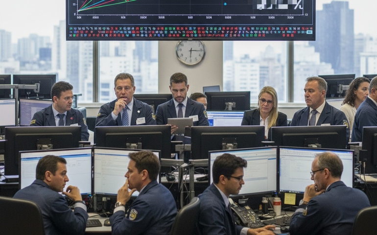 Taxas futuras de juros mantêm estabilidade antes de leilão do Tesouro