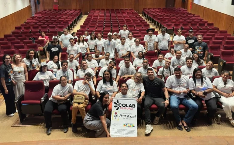 Cinema e inclusão: Alexandre Barillari recebe grupo da Pestalozzi de Maceió