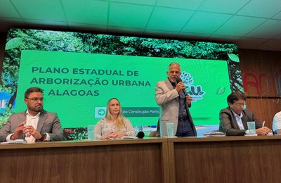 Alagoas inicia construção do Plano Estadual de Arborização Urbana e mobiliza municípios para cidades mais verdes