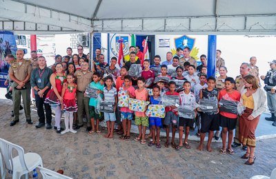 Polícia Militar reinaugura sede da Base Comunitária do Conjunto Carminha, no Benedito Bentes