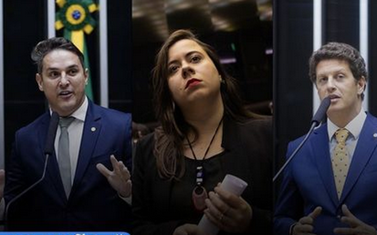 PSOL pede cassação de Ricardo Salles e Zucco por misoginia contra Sâmia Bomfim