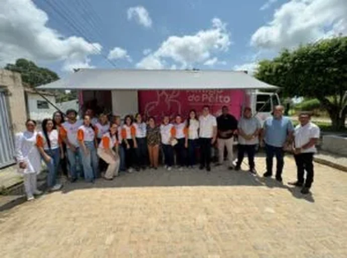Prefeitura de Santana e Senar levam Unidade Móvel de Mamografia ao Povoado São Félix