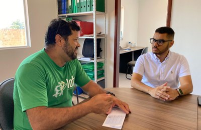 Secretário visita sede do Instituto Biota e reforça parceria com a gestão municipal