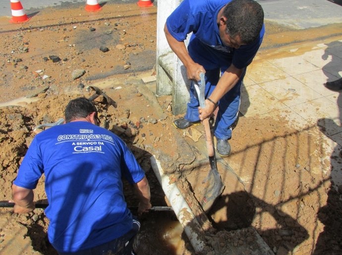 12 mil vazamentos de água são eliminados das ruas de Maceió