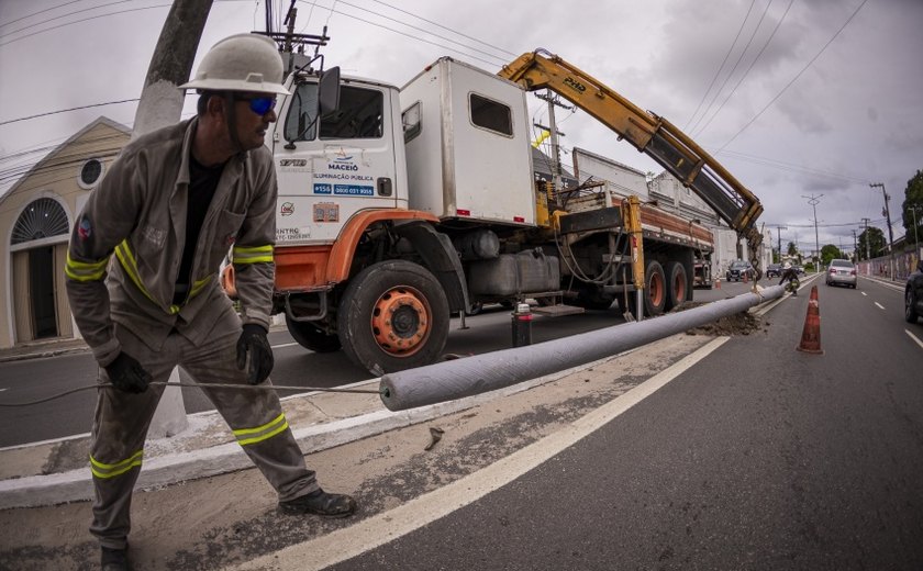 Ilumina Maceió realiza quase 40 mil atendimentos em manutenções em 2025