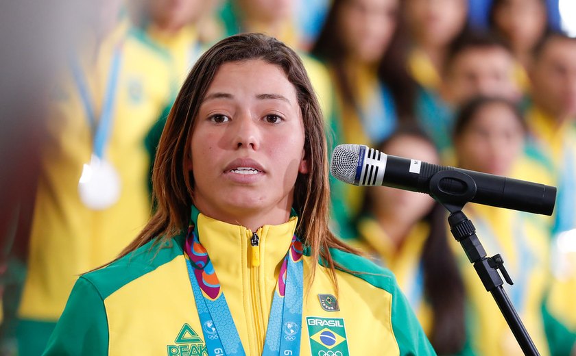 Ana Sátila é a primeira atleta do Brasil a embarcar para os Jogos de Tóquio-2020