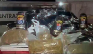 Homem é preso com R$ 400 mil em maconha armazenada dentro de casa em Marechal Deodoro