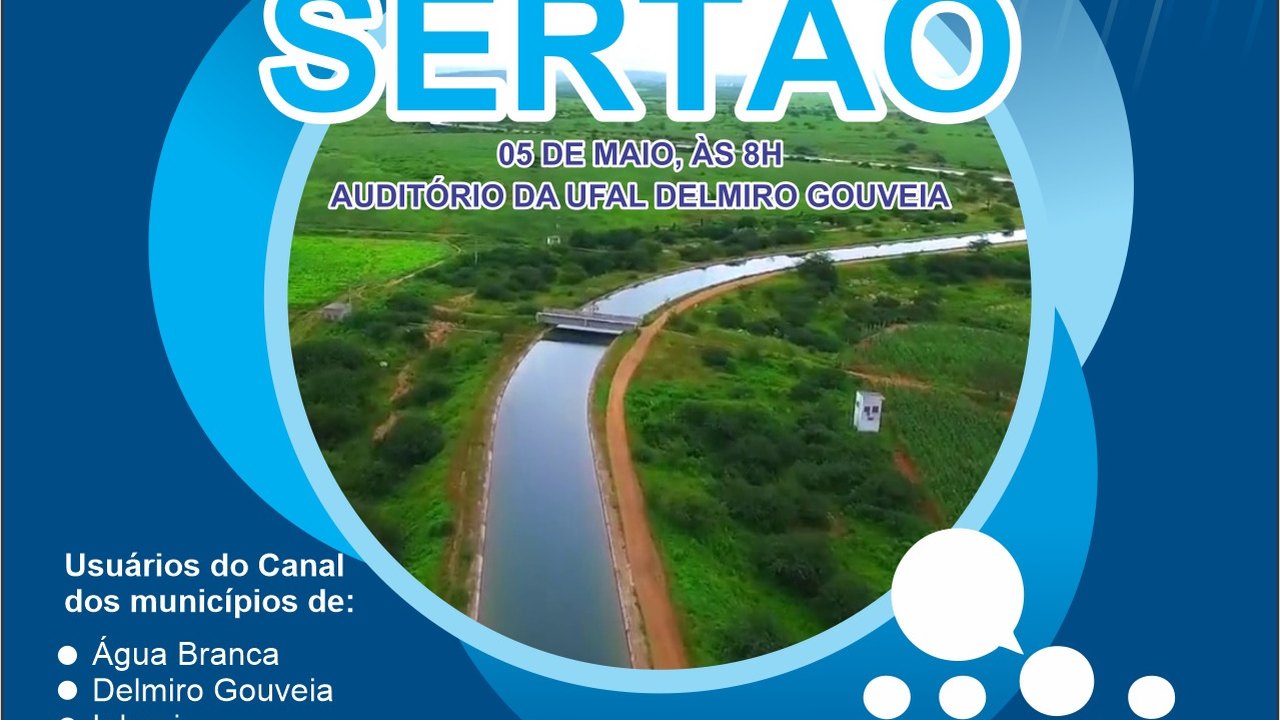 Semarh promove audiência popular sobre o Canal do Sertão na sexta-feira (5)