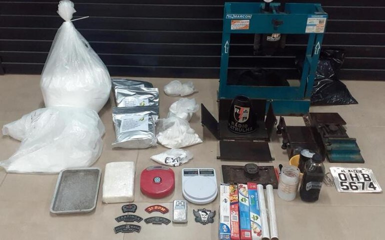 3º BPM apreende mais de 22 quilos de cocaína durante ação em Arapiraca