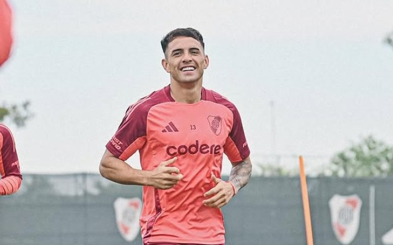 Enzo Díaz se despede do River Plate rumo ao São Paulo: 'É um dos grandes do Brasil'
