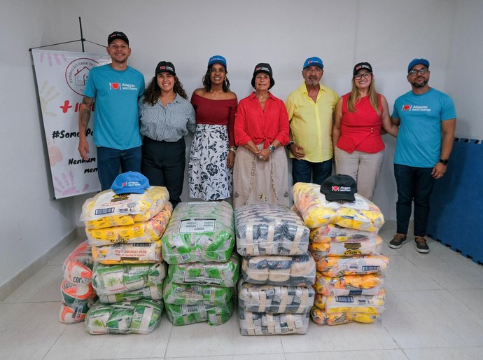 Alagoas Sem Fome realiza 94ª doação de alimentos e beneficia instituição em Maceió