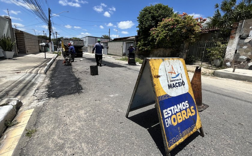 Operação Tapa-buracos utilizou 2.400 toneladas de asfalto nos últimos três meses