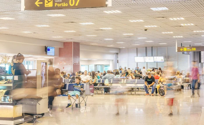 Saguão do Aeroporto Internacional Zumbi dos Palmares: Em relação a voos extras, foram três conquistados para este ano, dois a mais em relação ao ano passado Saguão do Aeroporto Internacional Zumbi dos Palmares: Em relação a voos extras, foram três conquistados para este ano, dois a mais em relação ao ano passado