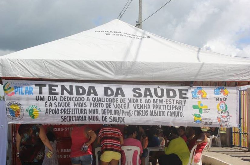 Pilar: mil famílias são beneficiadas com atendimento e a entrega de remédios