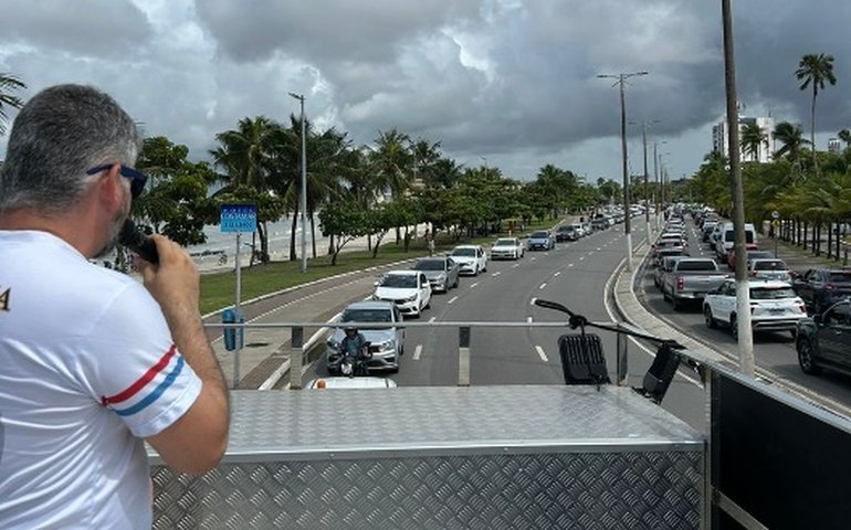 Motoristas de aplicativo realizam protesto nacional contra PL 152/2025 e mobilizam categoria em Maceió