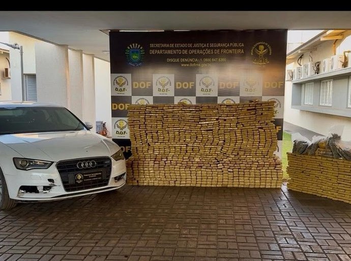 Em um mês, Brasil Contra o Crime Organizado apreende 82,5 toneladas de drogas e gera prejuízo de R$ 1,6 bilhão às facções criminosas