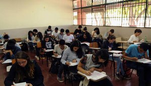 alunos-candidatos-enem-simulado-estudantes-sala-de-aula-04112023190301056 / Foto: Foto: Gabriel Jabur/Agência Brasília
