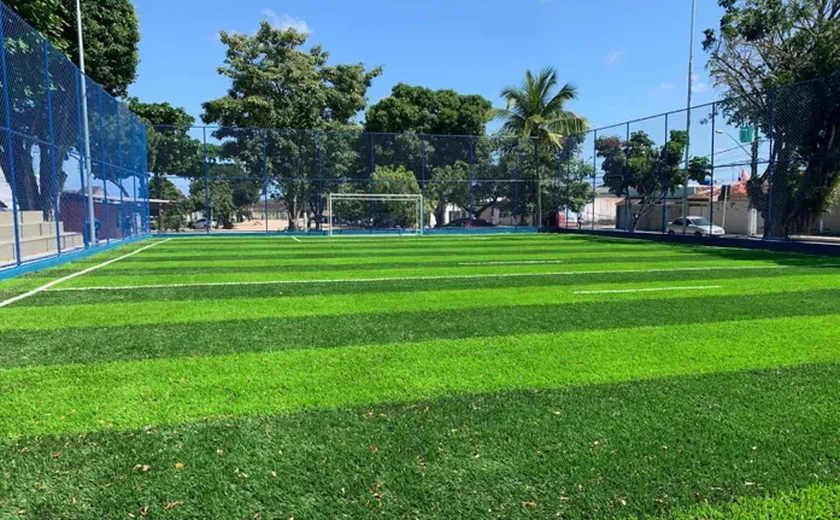 Prefeitura de Maceió avança na construção de areninhas