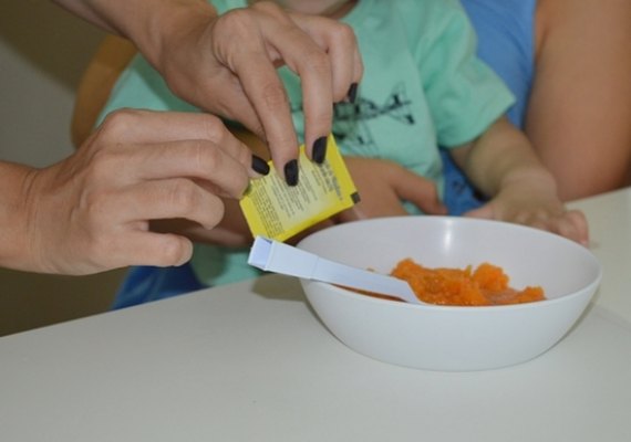 Creches de 53 municípios alagoanos irão receber sachês com nutrientes em pó