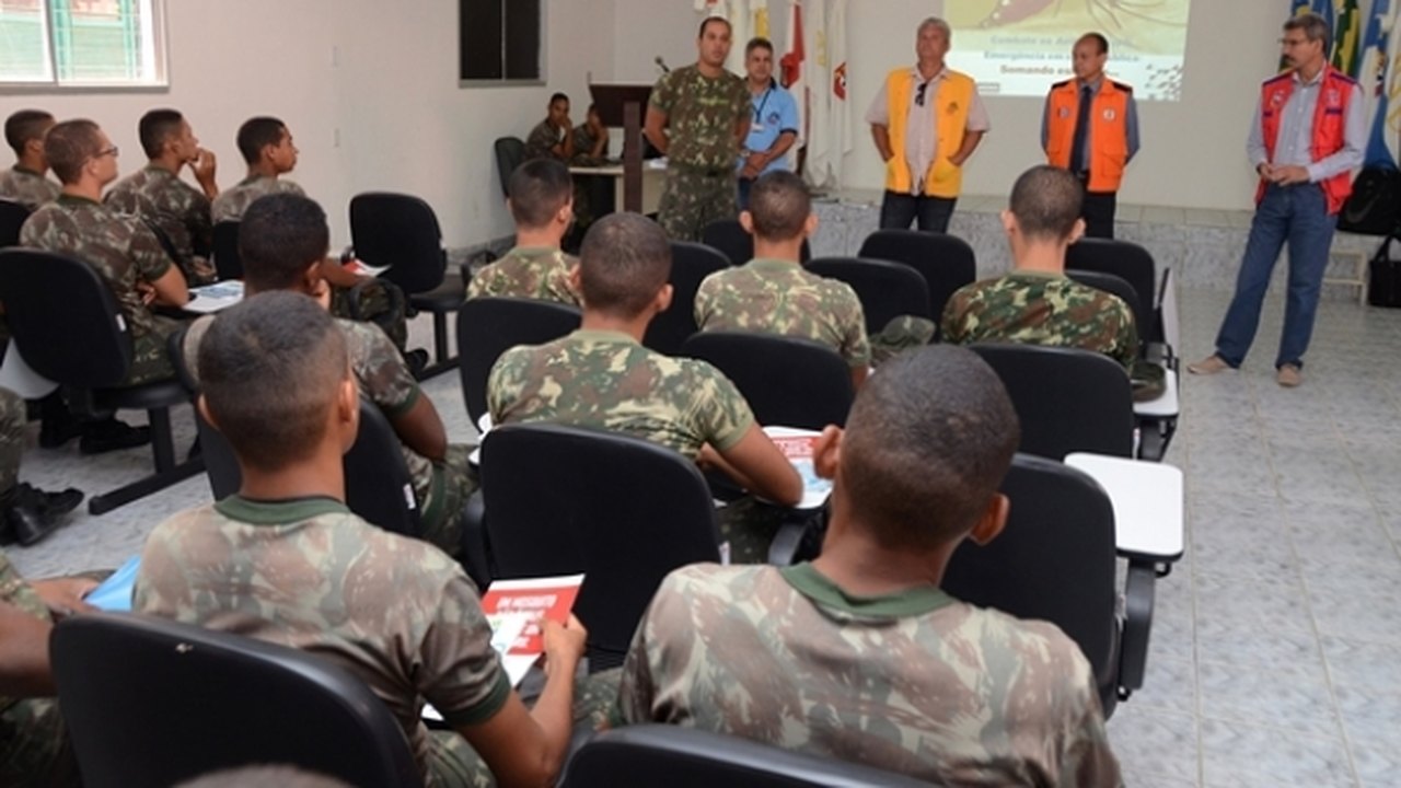 Sesau inicia capacitação de militares para o combate ao Aedes aegypti