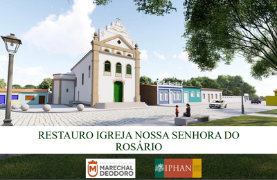 Marechal: prefeitura anuncia restauração da Igreja de Nossa Senhora do Rosário