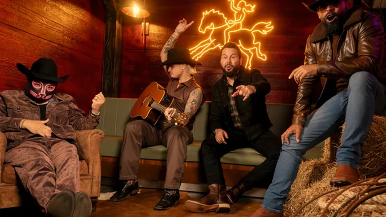 Diego e Arnaldo gravam clipe de “Hoje Vai Ter Rodeio” com CountryBeat