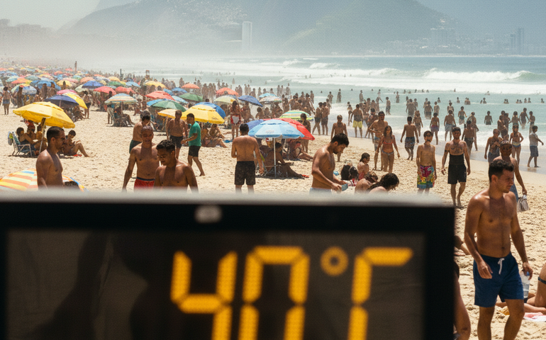 Com 41,4ºC, Rio registra maior temperatura do verão; saiba como se proteger do calorão