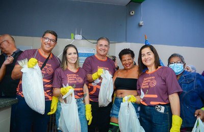 40 toneladas de alimentos chegam à mesa de milhares de famílias em São Miguel dos Campos na Semana Santa