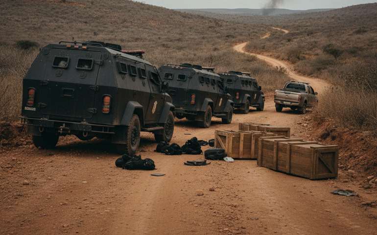 Ofensiva contra o TCP mira núcleo logístico e financeiro de tráfico interestadual