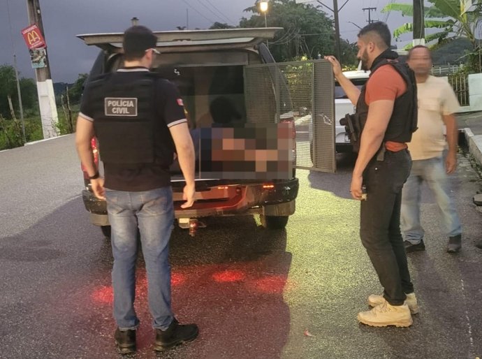 Ação da Polícia Civil resulta em prisão por homicídio ocorrido em Matriz do Camaragibe