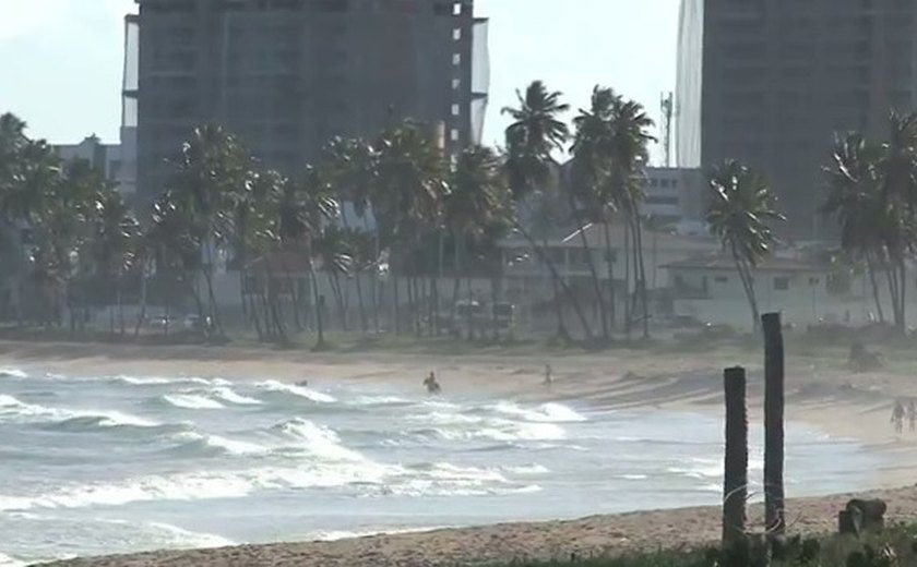Rajadas de vento devem continuar mais fortes em Alagoas até quarta (13)