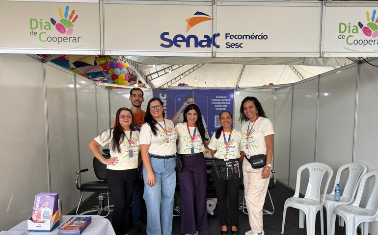 Parceria! Senac Alagoas prestigia público que participou do “Dia C de Cooperar”