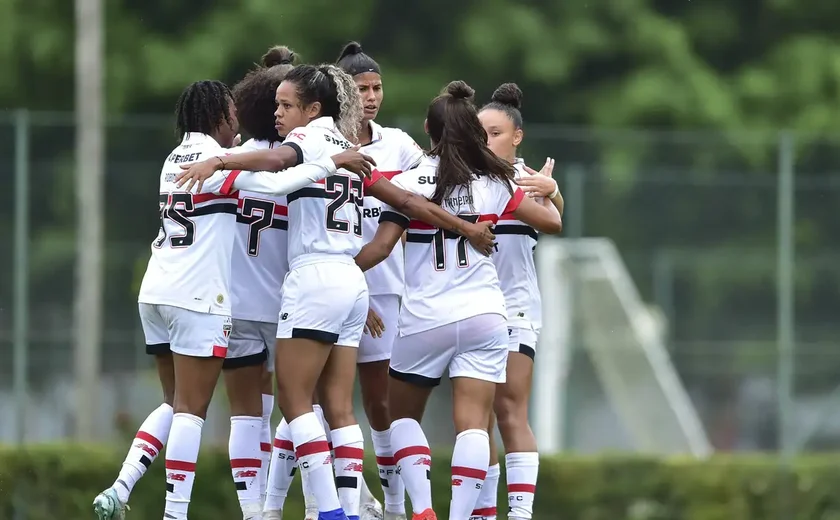 São Paulo Goleia Santos e Sobe para 3ª Posição na Série A1 do Brasileiro Feminino