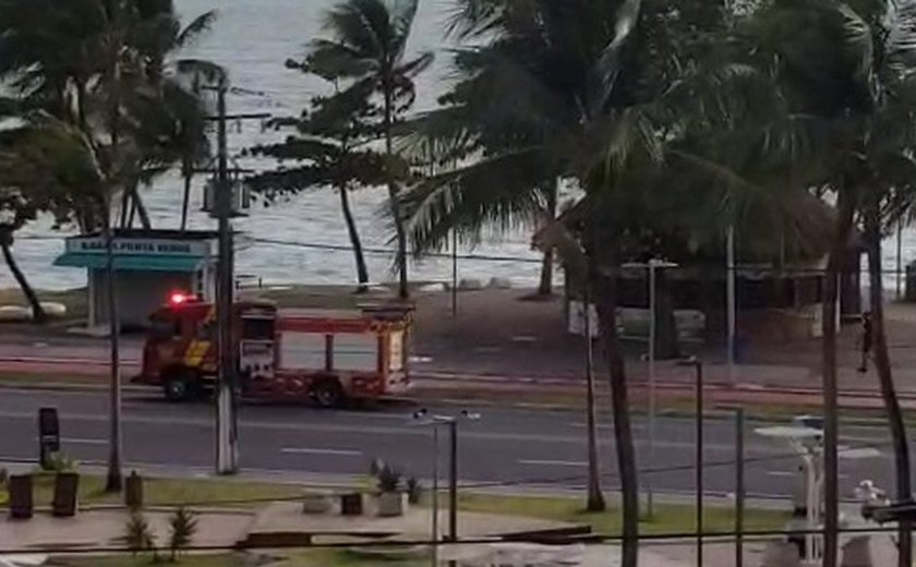 Furto de tubulação causa vazamento de gás na Praia de Ponta Verde