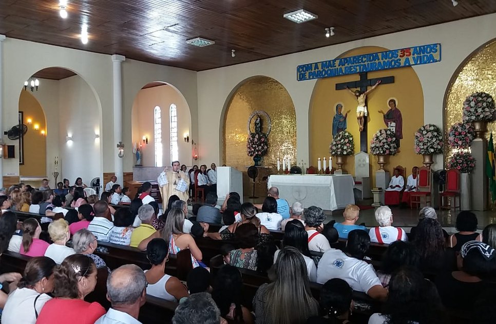 Missa Aparecida / Foto: Leonardo Barreto/TV Atalaia