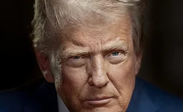 Presidente Trump na casa branca. Fonte: Internet