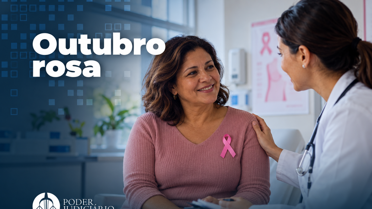 Enfermeira do TJAL orienta sobre prevenção e diagnóstico precoce do câncer de mama