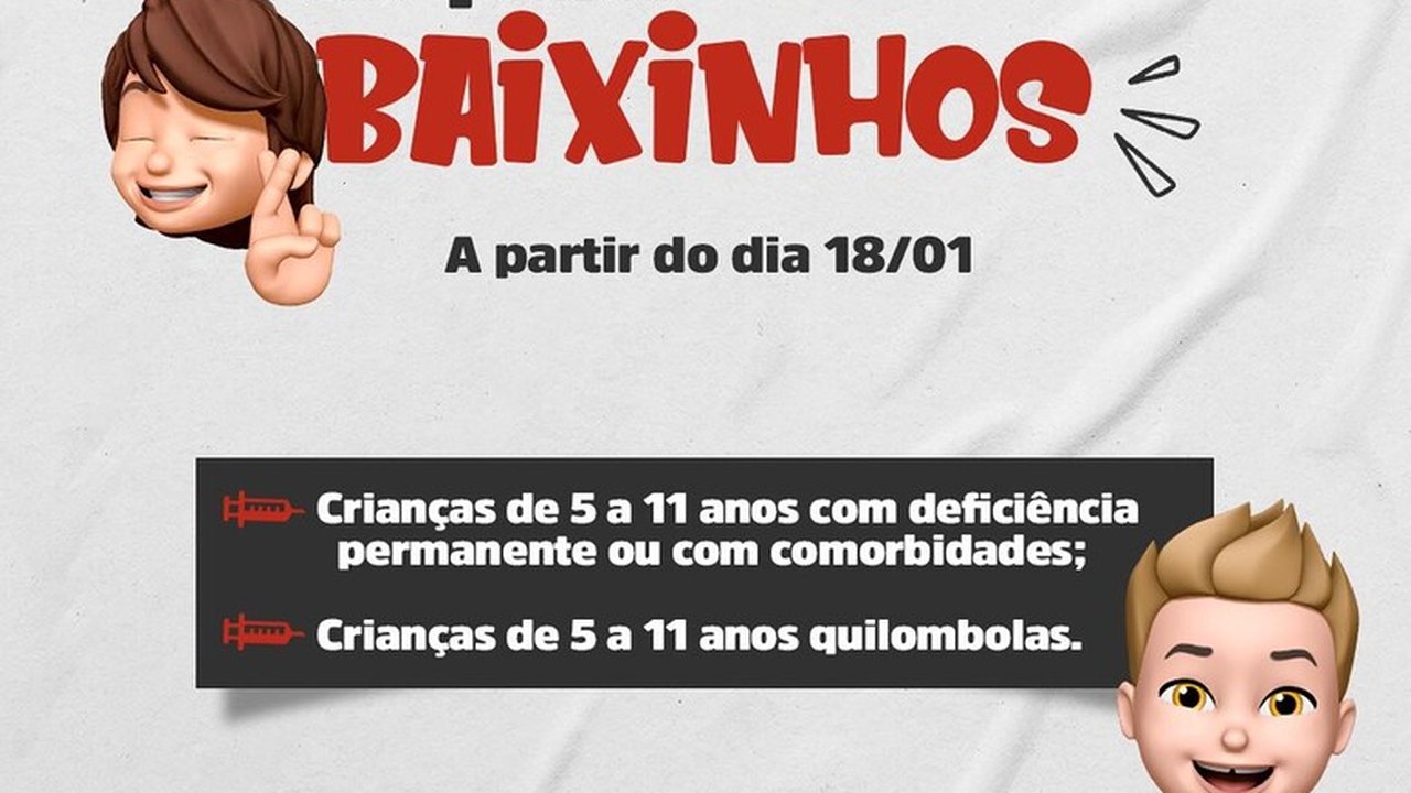 Prefeitura de Penedo começa a vacinar crianças contra Covid