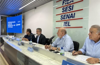 SSP apresenta dados da segurança pública em reunião com diretoria da Federação das Indústrias de Alagoas