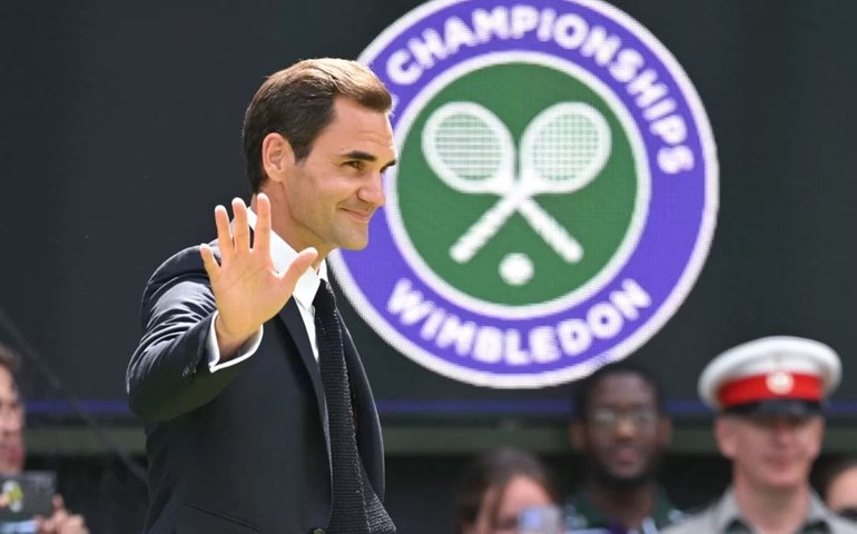 Federer será homenageado em Wimbledon na 1ª edição do torneio desde sua aposentadoria