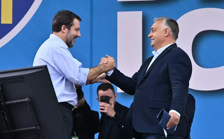 Salvini diz que ameaças de Zelensky a premiê húngaro foram 'repugnantes'