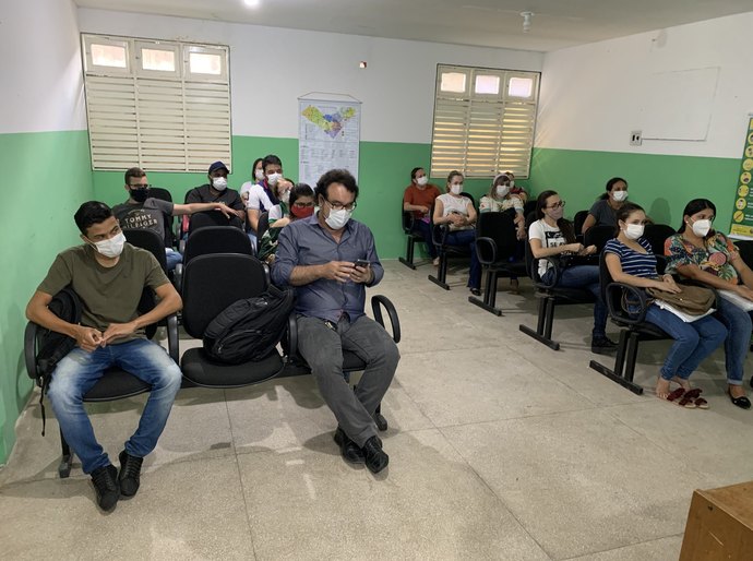 Coordenação do Remi Maia apresenta novo fluxo de funcionamento do laboratório