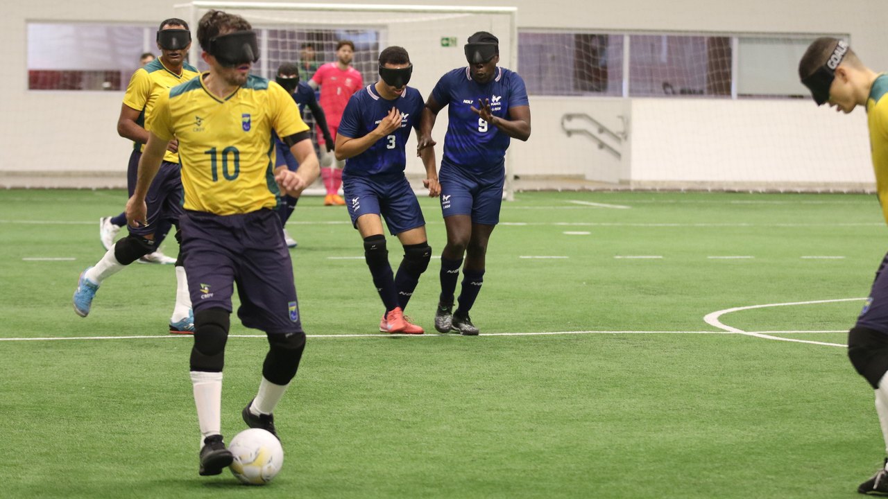 Brasil abre ciclo do futebol de cegos com Jogos Parasul-Americanos