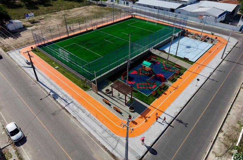 Novo Centro Esportivo Comunitário da Área Verde será inaugurado nesta quinta-feira em Delmiro
